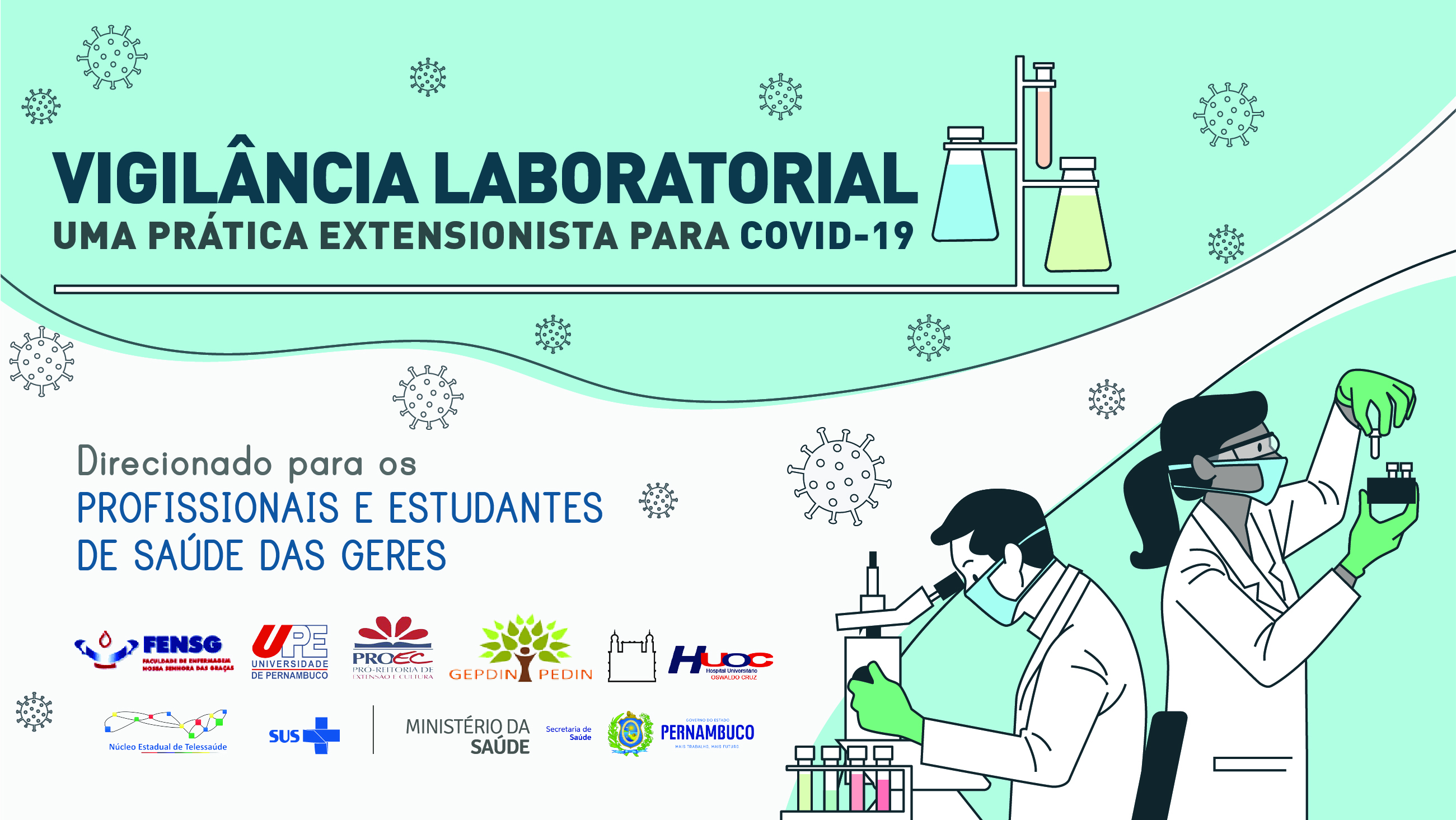 VIGILÂNCIA LABORATORIAL: UMA PRÁTICA EXTENSIONISTA PARA COVID-19