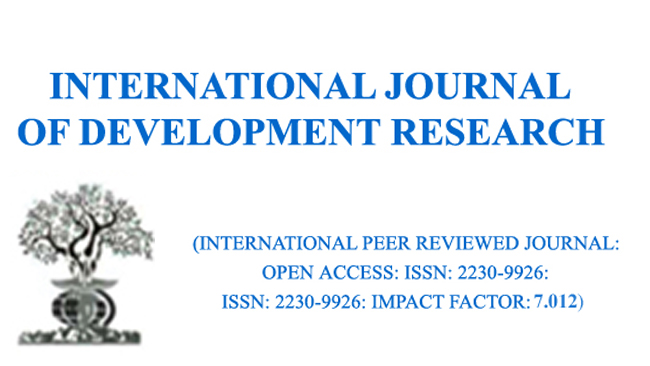 International Journal of Development Research