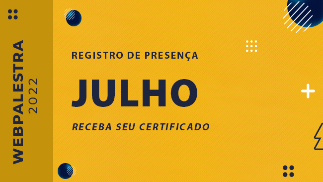 WEBPALESTRA - JULHO/2022