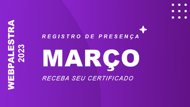 WEBPALESTRA - MARÇO/2023