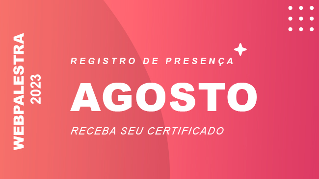 WEBPALESTRA - AGOSTO/2023