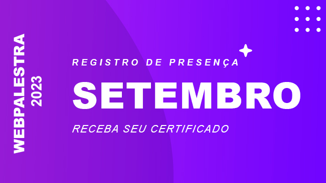 WEBPALESTRA - SETEMBRO/2023