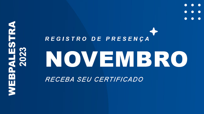 WEBPALESTRA - NOVEMBRO/2023